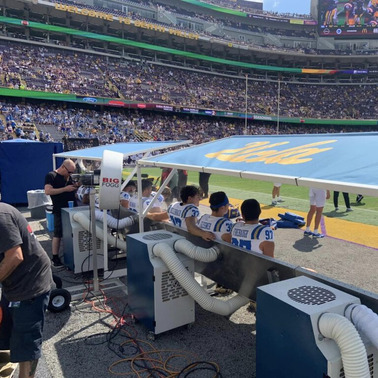 Sideline Shading & Cooling Benches