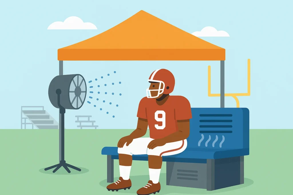 Sideline Cooling Systems Explained: How Teams Beat the Heat