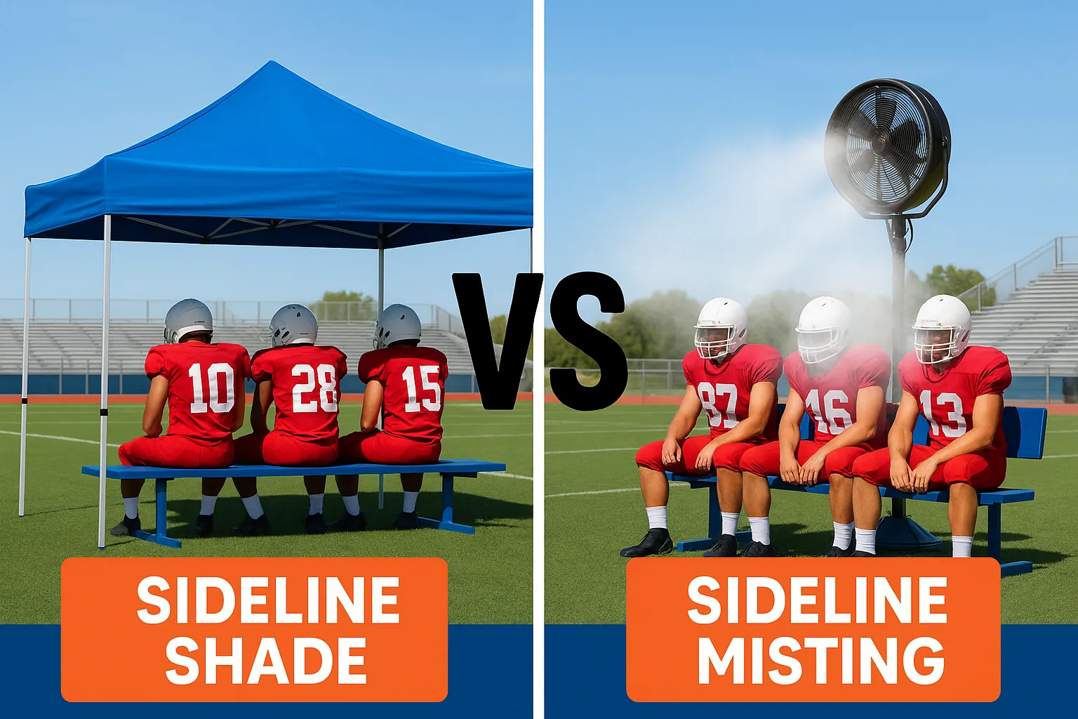 You are currently viewing Sideline Shade vs Sideline Misting: What’s Better for Player Comfort?